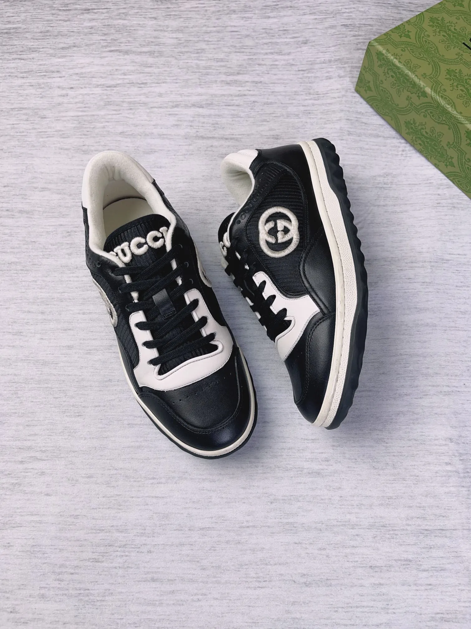 👟👟Ex-factory price 600👟👟 👑The top version of Gucci's latest popular MAC80 sneakers on the market, women's 35-40, men's 39-45 👏👏👏Welcome all bosses to compare and provide guidance...